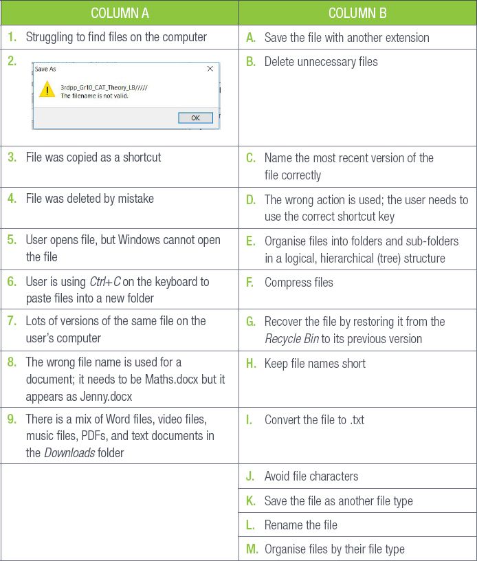 File Extensions and File Types: MP3, GIF, JPG, DOCX, XLSX, EXE